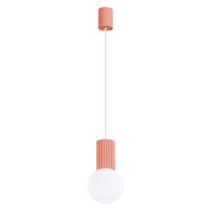 Lampa wisząca Halo 1 brzoskwiniowa