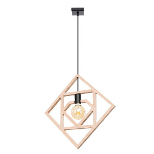 Lampa wisząca Caro drewno bukowe Wyprzedaż