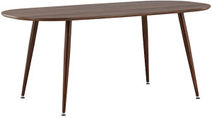 Stół Sanford 90x180 cm mokka Wyprzedaż