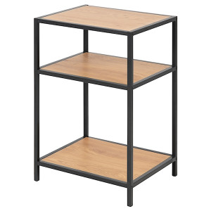 Regał Seaford 63 cm stolik nocny dąb HOMEBOOK