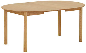Stół rozkładany do jadalni Bundaberg 120-220x120 cm dąb naturalny fornir