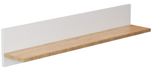 Półka ścienna Sakena biała HOMEBOOK