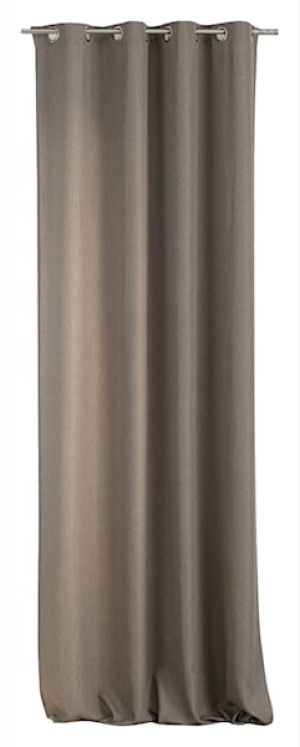 Zasłona na kółkach Basic 140x280 cm szary beż