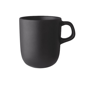 Kubek Nordic Kitchen z kamionki czarny 400 ml