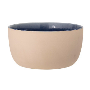 Misa Lodio z kamionki niebieska średnica 20 cm HOMEBOOK