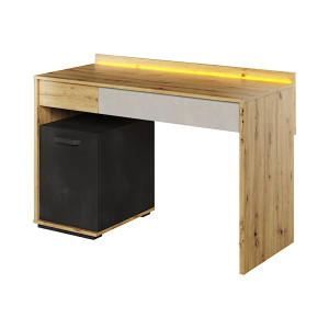 Biurko Qubic 120x53 cm dąb artisan HOMEBOOK