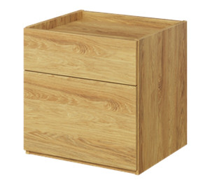 Szafka nocna Teen Flex z szufladą 45 cm Hikora naturalna HOMEBOOK