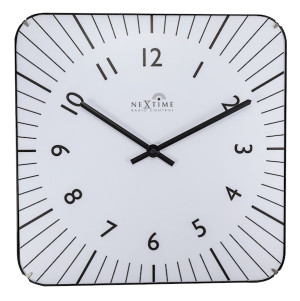 Zegar ścienny Alex RC 35 cm biały