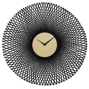 Zegar ścienny Bamboo 60 cm czarny