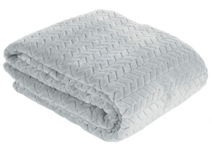 Koc Cindy 170x210 cm popielaty