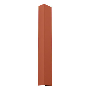 Kinkiet Freya 60 cm ochra czerwona