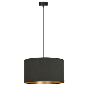 Lampa wisząca Hellid średnica 35 cm czarna HOMEBOOK