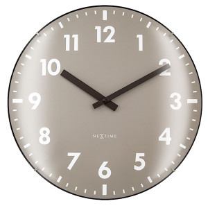 Zegar ścienny Duomo 35 cm khaki