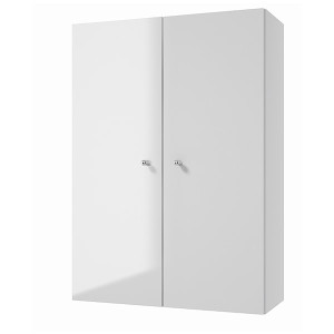 Szafka łazienkowa Meandy wisząca podwójna biała HOMEBOOK