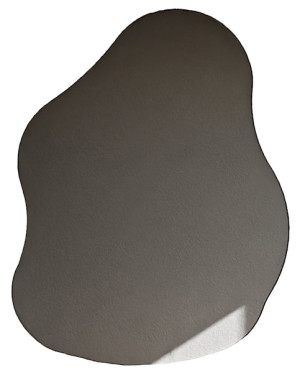 Lustro ścienne Stone 77x60 cm