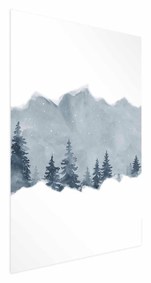 Plakat Wycinek Syberii 90x60 cm