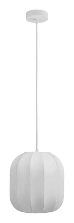 Lampa wisząca Coventry 25 cm biała Wyprzedaż