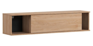 Szafka wisząca Perila 135 cm zamykana hikora HOMEBOOK