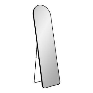 Lustro stojące Omanta czarna rama 40x150 cm Wyprzedaż