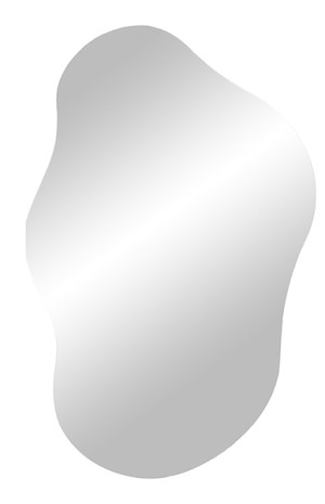 Lustro ścienne Kobag 40x60 cm Wyprzedaż