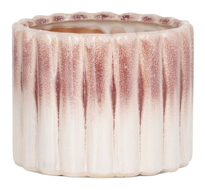 Osłonka na doniczkę Evita 14 cm różowa