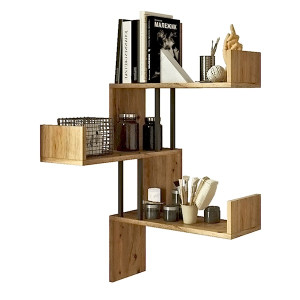 Półka narożna Vigge 60 cm sosna atlantycka HOMEBOOK