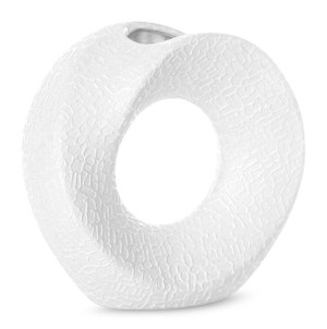 Wazon Riso ceramiczny biały