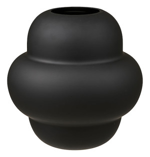 Wazon ceramiczny Velas 20 cm czarny Wyprzedaż