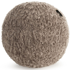 Poduszka-piłeczka Bukla średnica 24 cm beżowa Wyprzedaż