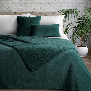 Narzuta Nina 200x240 cm butelkowa zieleń