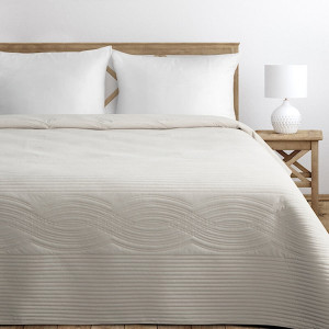Narzuta Velvet 170x210 cm kremowa