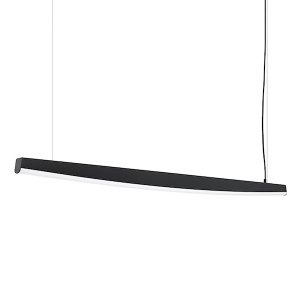 Lampa wisząca Jorun LED 150 cm czarna 4000K