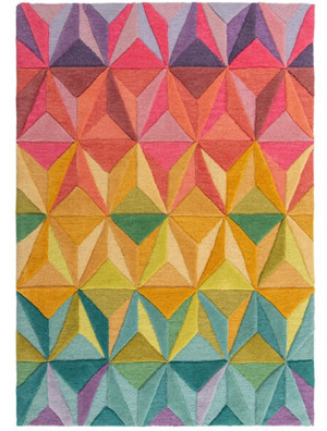 Dywan wełniany Reverie 120x170 cm wielokolorowy Wyprzedaż