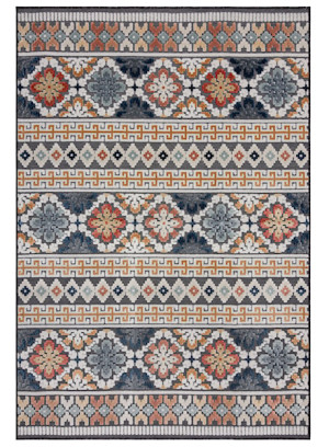 Dywan zewnętrzny Aster 120x170 cm niebieski Wyprzedaż