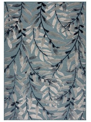 Dywan zewnętrzny Willow 120x170 cm niebieski Wyprzedaż