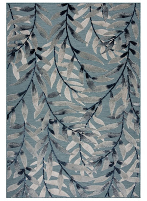 Dywan zewnętrzny Willow 160x230 cm niebieski Wyprzedaż