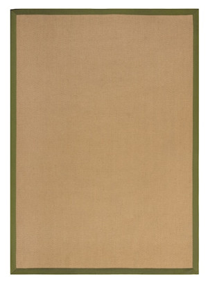 Dywan Kira 120x170 cm z jutą brązowo-zielony Wyprzedaż