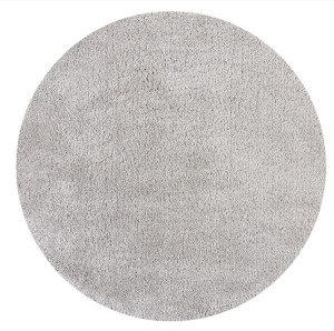 Dywan Feather 133x133 cm szary Wyprzedaż