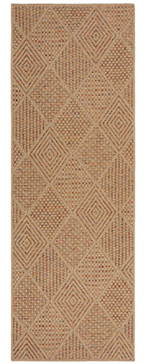 Chodnik zewnętrzny Nora 230x80 cm brązowy Wyprzedaż