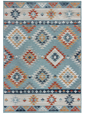 Dywan zewnętrzny Avery 160x230 cm niebieski Wyprzedaż