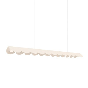Lampa wisząca Biscuit LED beżowa 4000K