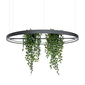 Żyrandol Rio Bio LED 110 cm czarny 4000K Wyprzedaż