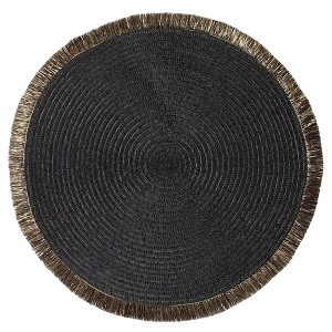 Podkładka pod talerz Hoodials czarna HOMEBOOK