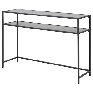 Konsola do przedpokoju Seaford 120x35 cm popielata HOMEBOOK