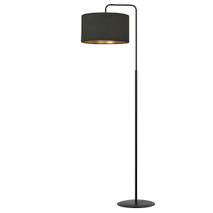 Lampa podłogowa Hellid 150 cm czarna HOMEBOOK