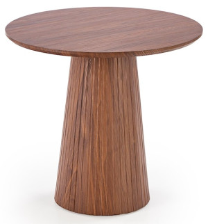 Stolik kawowy Gisela okrągły 60 cm orzech Wyprzedaż