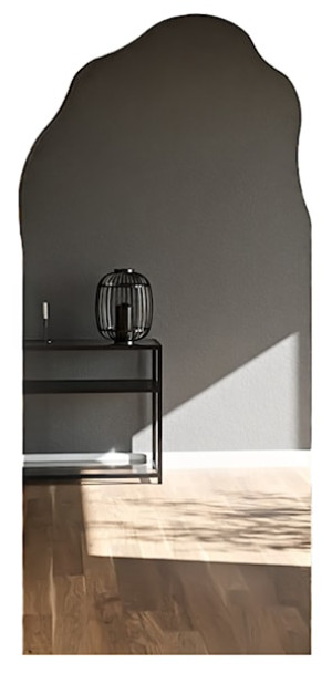 Lustro ścienne Auro 155x90 cm półowalne