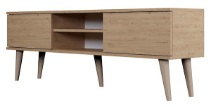 Szafka RTV Damally 160 cm dąb artisan HOMEBOOK