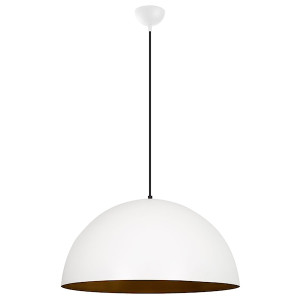 Lampa sufitowa Rientaki średnica 60 cm biała HOMEBOOK