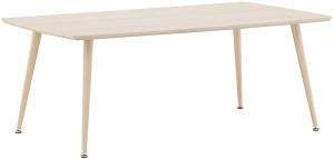 Stolik kawowy Plaza 70 x 120 cm dąb bielony Wyprzedaż